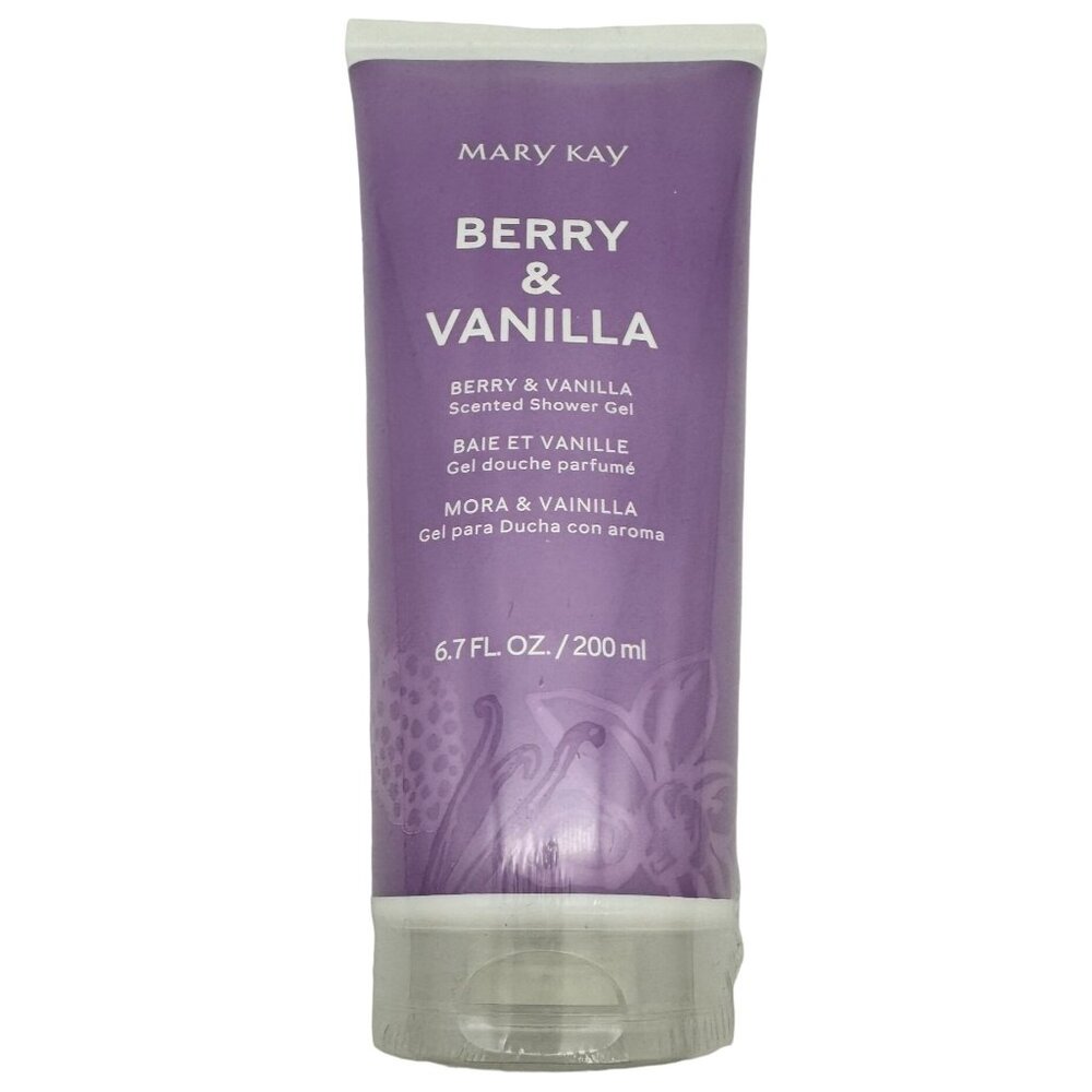 Mary Kay Berry and Vanilla Scented Shower Gel 6.7 fl. oz. Sealed
